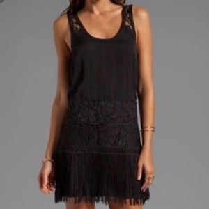 Black Free People Flapper Dress